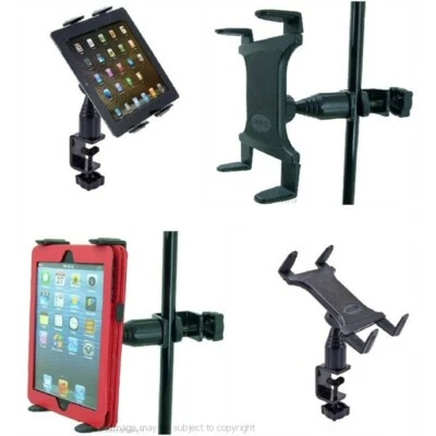 Heavy Duty Tablet PC Music / Mic Stand, Table, Shelf or Desk Holder Mount - Image 1 of 4
