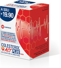 Colesterol ACT plus Forte 60 Compresse - Integratore Alimentare Metabolismo Cole