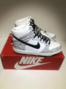 Size 9.5 - Nike Dunk Premium High SP Cocoa Snake - Picture 1 of 6