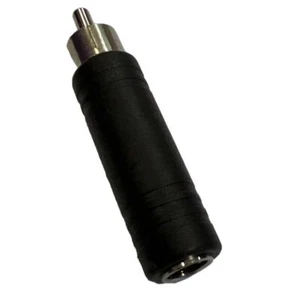 Adaptador premium 1/4" TS hembra a RCA macho - Imagen 1 de 1