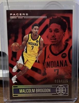 2020-21 illusions basketball Malcom Brogdon Red Holo /125 No. 136 - Image 1 of 2