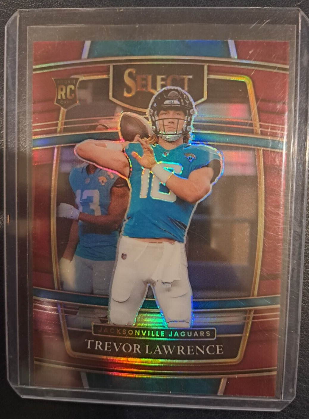 Trevor Lawrence 2021 Panini Select Concourse Maroon Rookie Card! 001/149 RC!
