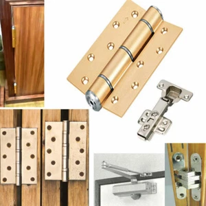Door Hydraulic's Hinges Buffers Closing Return Spring Window Hinges - Picture 1 of 54