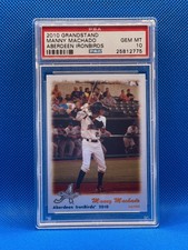 2010 Grandstand Aberdeen Ironbirds Manny Machado PSA 10 GEM MT ⚾⚾⚾⚾