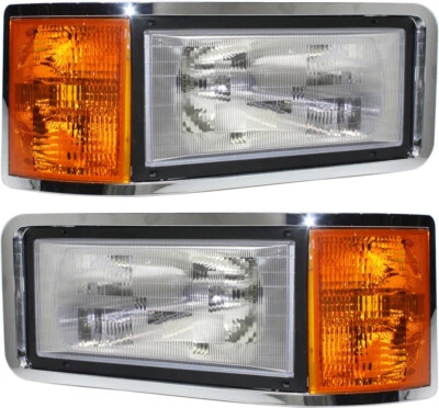  Faro lateral conductor y pasajero para Mack CL 1991-2007 Foto 1 de 4