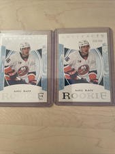 2022-23 Upper Deck Artifacts Hockey Aatu Raty/999 Set Of 2 New York Islanders