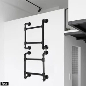 Wall-Mounted Ladders for Home Metal Step Ladder for RV Attic Bunk Bed Loft Steps - Picture 1 of 16