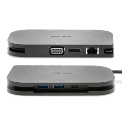 Estación Dock Kensington USB-C 5Gbps 4K HDMI, VGA para Ventana, Chrome o MacBook  Foto 1 de 4