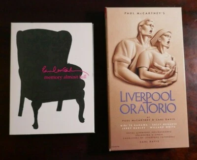 PAUL McCARTNEY CD BOX SETS ' ' MEMORY ALMOST FULL 2 CD PACK & LIVERPOOL ORATORIO - Image 1 of 4