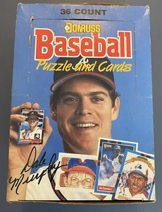 1988 Donruss Baseball Box 36 Factory Sealed Wax Packs Jackson Alomar Glavine - Bild 1 von 6