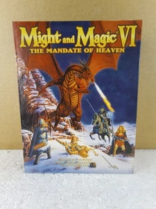 Might and Magic VI Mandate of Heaven Big Box PC 1998 English NL Manual CIB Rare - Picture 1 of 17