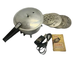 Vintage Presto 4 Quart Electric Pressure Cooker Canner & Control Master SC-35 - Picture 1 of 10