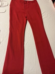 Worthington Modern Fit Women’s Red Dress Pants. Button And Zipper. Small/6 - Picture 1 of 5