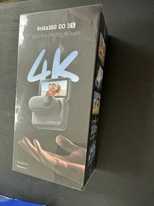 Insta360 - GO 3S (128GB) Action Camera - Black - GO3S13 - BRAND NEW SEALED - Picture 1 of 3