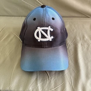 Vintage Top Of The World North Carolina Tar Heels Blue/ Black Hat Cap Sz 7 1/8 - Picture 1 of 7