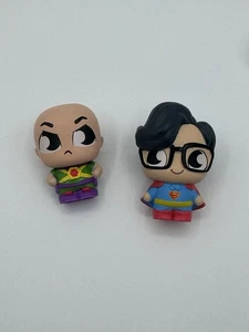 Lote de 2 Mini Micros DC Superman y Lex Luthor 1.5" - Imagen 1 de 2