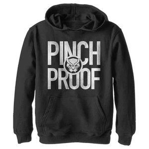 Boy's Marvel St. Patrick's Day Black Panther Pinch Proof Pull Over Hoodie - Picture 1 of 6