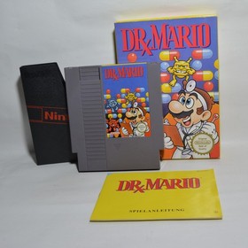Dr. Mario - Nintendo Entertainment System (NES) - CIB - PAL - German - MINT