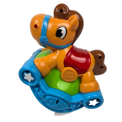 Leap Frog Roll And Go 摇马婴儿玩具灯声音音乐滚动 — 第 1/3 张图片