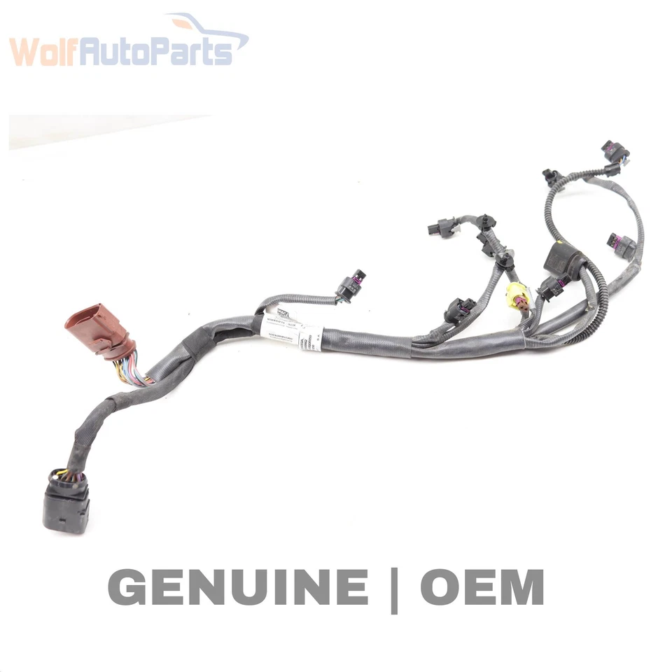 AUDI A4 QUATTRO 2014 3,0 L - Motor derecho/arnés de cableado inyector de combustible Foto 1 de 4