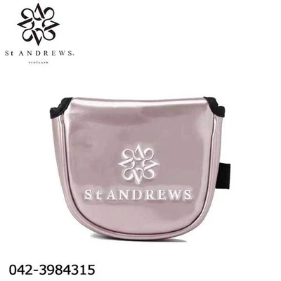 St.Andrews 042-3984315 Putter Cover For Mallet Enamel Head Pink 090 Pt - Image 1 of 4