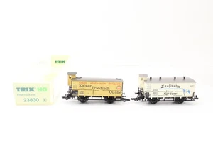 Trix H0 23830 Güterwagen Set 2-tlg. Kühlwagen Seefische Kaiser Friedrich Quelle - Bild 1 von 4