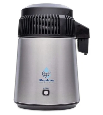 MEGAHOME H2O 1 GALLON COUNTERTOP WATER DISTILLER MH943SBS STAINLESS & BLACK - Image 1 of 4