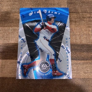 1997 Pinnacle Totally Certified Platinum Blue /1999 Jim Thome #47 HOF - Picture 1 of 3