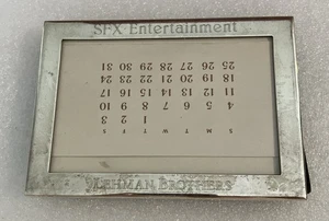 Tiffany&Co Versilberter Lehman Brothers SFX Entertainment Bilderrahmen 4,5”X3” - Bild 1 von 5