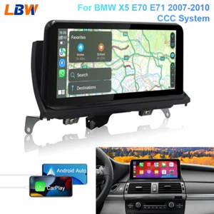 For BMW X5 E70 E71 2007-10 CCC System Radio 10.25'' Car Linux Screen Navigation - Picture 1 of 12