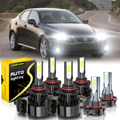 Faro LED + bombillas antiniebla 6x 6000K para Dodge Journey 2010-2017 2018 2019 Foto 1 de 4