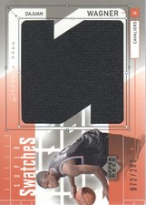 2002-03 Upper Deck Basketball Super Swatches Jersey #DW-S DaJuan Wagner 072/200