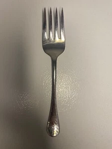 Ginkgo Layfayette Stainless Flatware Hammered Salad Dinner Fork Replacement - Picture 1 of 3