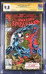 Amazing Spiderman #375 CGC Signature Series 9.8 Firmado Emberlin, Bagley - Imagen 1 de 2