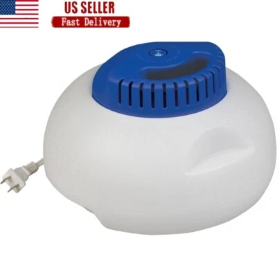 Vaporizador de vapor caliente humidificador alivio frío congestión silencioso 12 horas de funcionamiento nuevo Foto 1 de 4