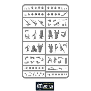 Bolt Action: US Army Winter Infantry Sprue with Bases 402013051 Warlord Games - Picture 1 of 7