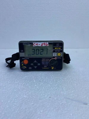 Testeur d'isolation / de continuité numérique Kyoritsu 3021, CH#294 (TESTÉ) - Photo 1/4