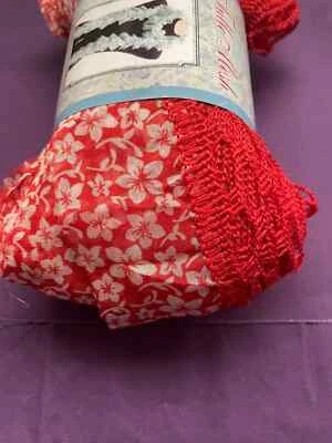 Hilo de cinta de acrílico/poliéster súper voluminoso con malla de tul hielo Foto 1 de 3