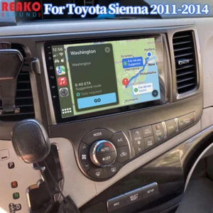 For Toyota Sienna 2011-2014 Car Stereo Radio Carplay Android 13 WIFI GPS Navi BT - Picture 1 of 14