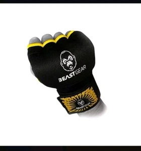 BEAST GEAR Gel gloves (SMALL) Hand Wraps Boxing, Combat Sports, MMA, NEW - Picture 1 of 8