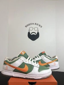 Nike Dunk Low NY vs. NY DN2489-300 2021 Authentic Preowned Og Men’s Size 10.5 - Picture 1 of 12
