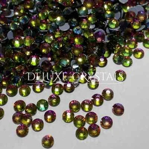 1440 Rainbow AB Hotfix Rhinestones - 5mm SS20 - Crystals - Pre-Glued Gems - Picture 1 of 3