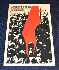 Póster original de la película serigrafía cubana 1975.A pesar de ello.Película alemana.Arte Rosenberg - Imagen 1 de 3