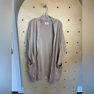 Pact Women’s Organic Cotton Dolman Sleeve Cardigan Large Front Pockets S/M - Picture 1 of 6