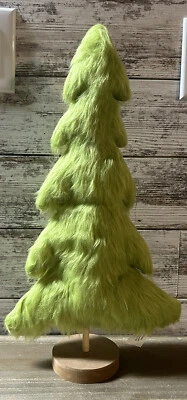 Hobby Lobby Grinch Furry Christmas 18.5 inch Small Tree (SOLD OUT) NEW - Image 1 of 2