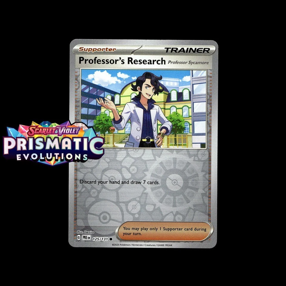 Pokemon Prismatic Evolutions: Choose Your Card! Reverse Holo/Holo EX Full Art NM - Image 1 of 2