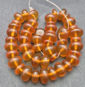 Vintage USSR Original Genuine Natural Baltic Amber Beads Butterscotch 39г - Picture 1 of 15