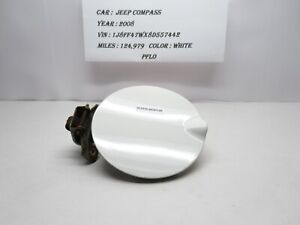 07-011 JEEP COMPASS Fuel Tank Door White 05074082AB OEM