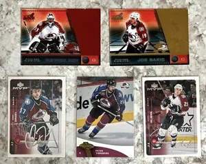 Lote de la Copa Stanley 2001 Colorado Avalanche con Drury, Sakic, Roy, Forsberg y Hejduk - Imagen 1 de 2