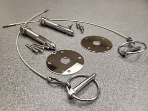 Hood Pin Kit, 1967 Shelby GT350 and GT500 - Foto 1 di 3